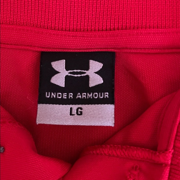 Under Armour Men’s Tactical Performance Polo Red Size L‎ - Picture 11 of 11